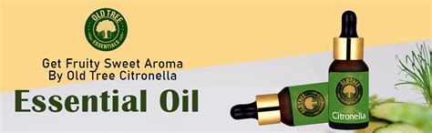 Old Tree Citronella Essential Oil for Skin, Hair Care and Aromatherapy ...