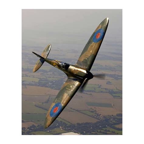 Buy Supermarine Spitfire MK - Wall Art, This British Royal Air Force ...