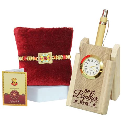 Buy TIED RIBBONS Rakhi for Brother with Gift Combo Set - Premium Rakhi ...