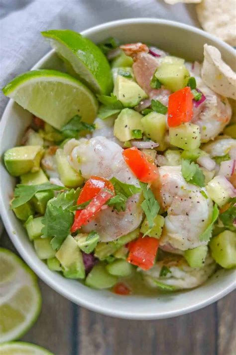 Easy Shrimp Ceviche Recipe - Dinner, then Dessert
