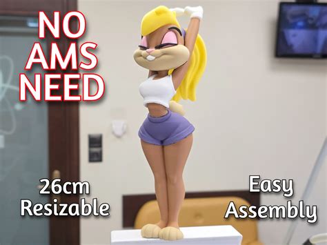 Lola Bunny - No AMS - Easy assembly by kos MakerWorld: Download Free 3D ...