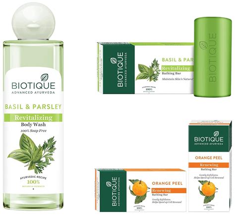 Buy Biotique Basil & Parsley Revitalizing Body Wash, 200ml & Biotique ...