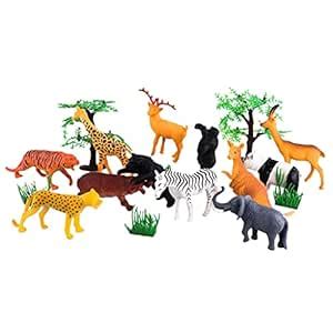 Buy SECRET DESIRE Model Land Animal Model Toy PVC Figure Zoo Kids Gift ...