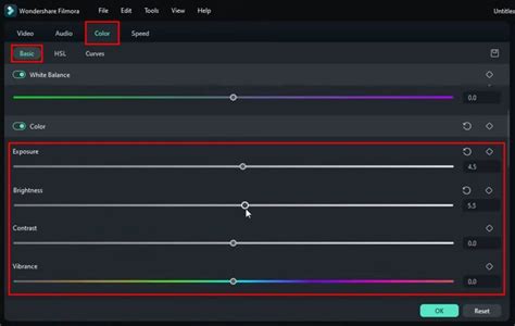 Color Grading Filmora 的图像结果