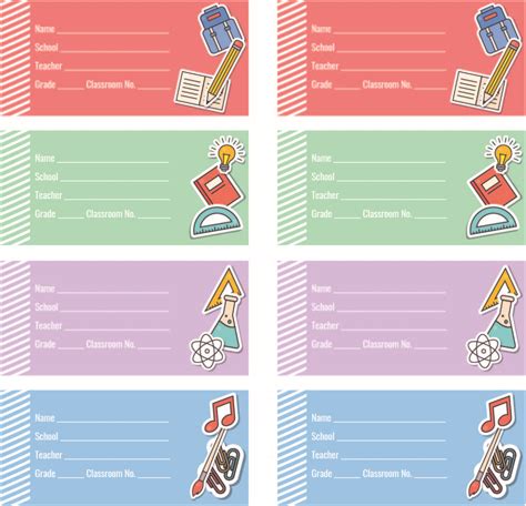 Tag School - 10 Free PDF Printables | Printablee