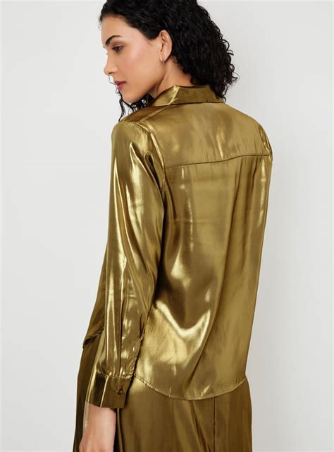 Buy Kalki x Max Women Shimmer Shirt Online at just Rs. 999.0 ...