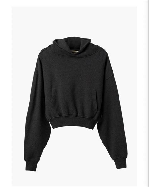 STUDIO R330 CROPPED PULLOVER HOODIE レディース