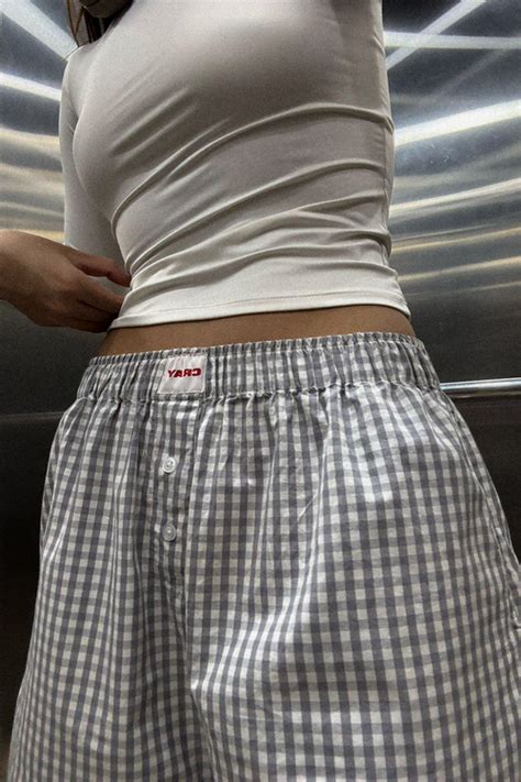 Signature Gingham Jorts – Crayyheads