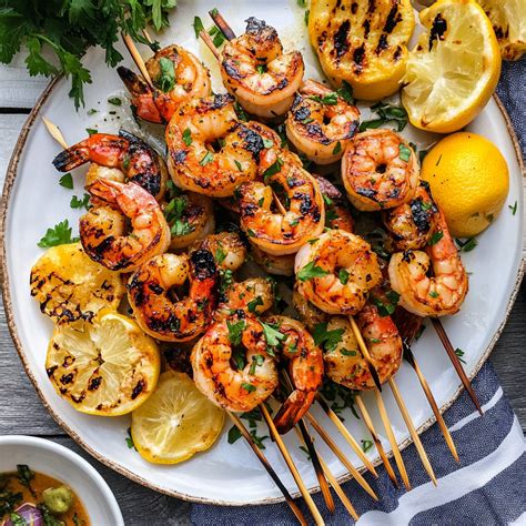 Grilled Shrimp Skewers Recipe