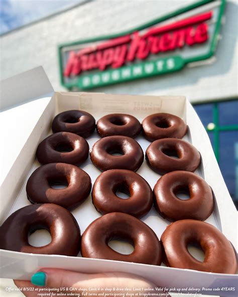 Krispy Kreme Doughnuts Chocolate