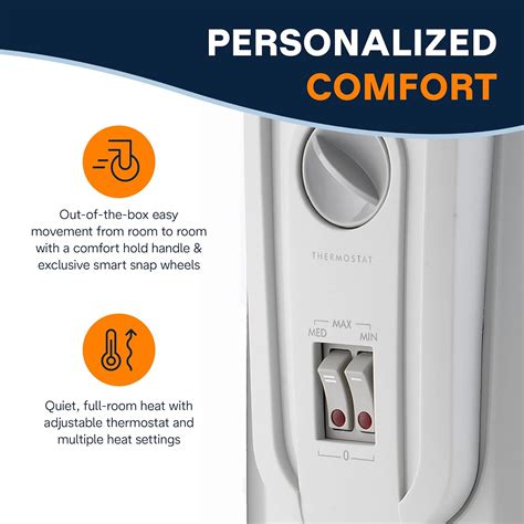 De'Longhi De'Longhi Oil filled Radiator Heater, 1500W Electric India | Ubuy