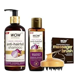 Buy WOW Skin Science Onion Hair Oil With Black Seed Oil Extracts ...