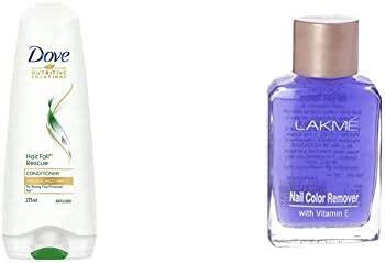 Buy Dove Hair Fall Rescue Conditioner, 180ml And Lakme Nail Color ...