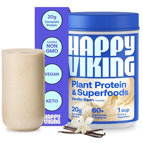 Venus Williams' Happy Viking Plant Protein Powder - Chile | Ubuy
