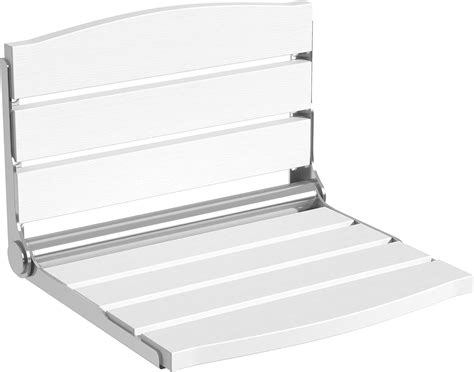 Amazon.com: DWVO Folding Shower Seat Wall Mounted， Fold Down Shower ...