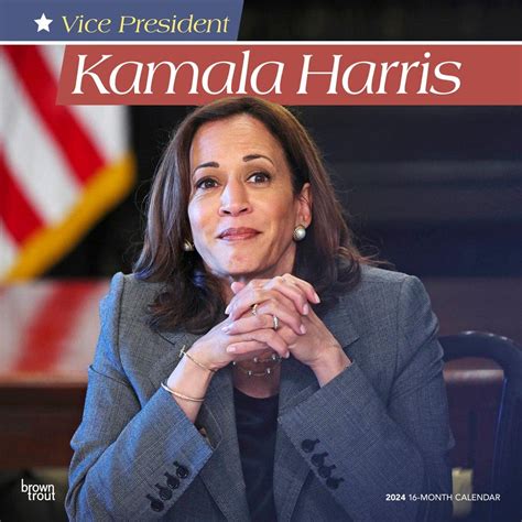 Vice President Kamala Harris 2024 Square : Amazon.in: Books