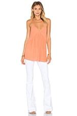 American Vintage Abysville V Neck Tank in Salmon | REVOLVE