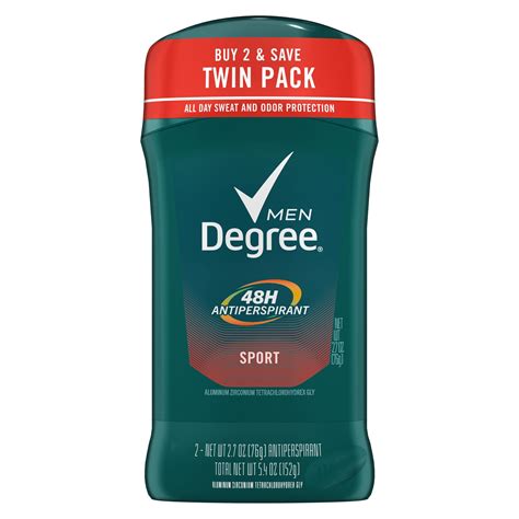 Degree Men Original Antiperspirant Deodorant Sport 2.7 oz - 2 ct