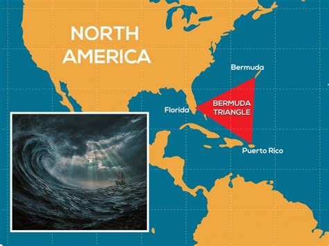 Cartographic Curiosities: Mapping The Bermuda Triangle On World Maps