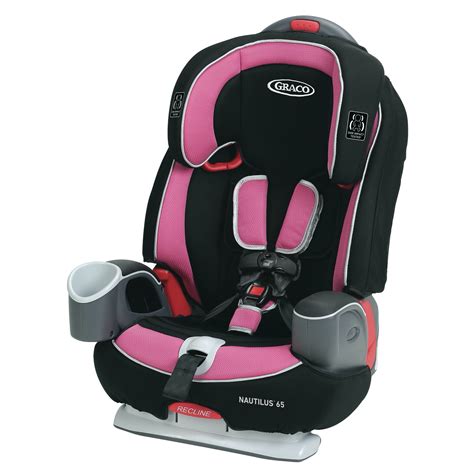 Graco Nautilus 65 3-in-1 Harness Booster Car Seat, Tera, Pink - Walmart.com