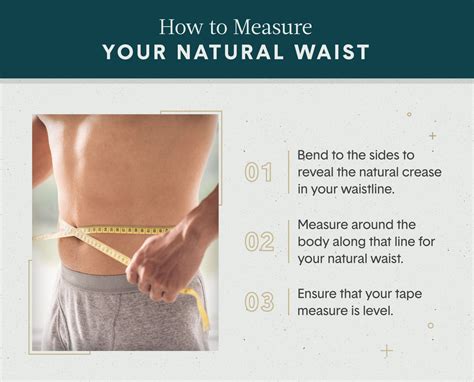 Men Measure Waistline