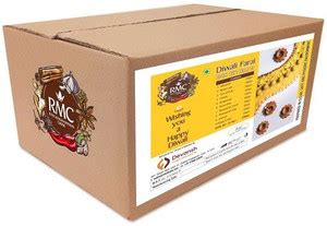 RMC Diwali Snacks & Sweets (Diwali Faral) - 2.7 Kg Paper, Plastic Gift ...