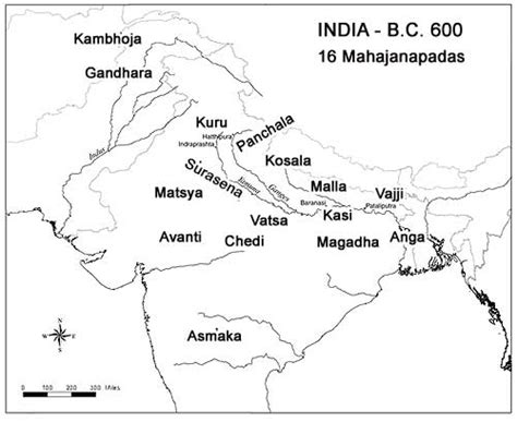 Sixteen Mahajanapadas - india, avanti, sixteen, kingdoms, vatsa ...