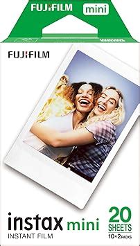 Fujifilm Instax Mini Picture Format Film (20 Shots) : FUJIFILM: Amazon ...