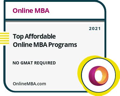Affordable Online MBA: No GMAT Required