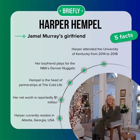 Who is Jamal Murray’s girlfriend? Meet the lovely Harper Hempel - Briefly.co.za