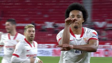 Koundé y su mapa de calor en el Sevilla FC - Barcelona de Copa del Rey
