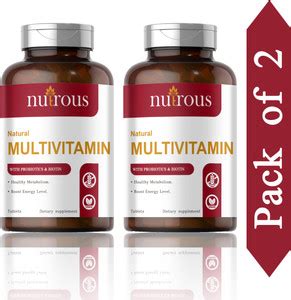 Nutrous The Real Vitamin Multivitamin Tablets (G214) Price in India ...