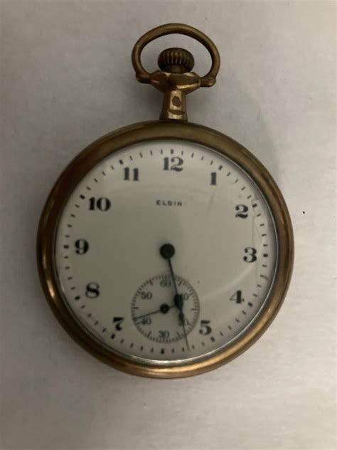 Antique Elgin Natl Watch Co. Pocket Watch Model 7 Gra… - Gem