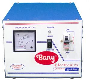 Bany Products SP06 Voltage Stabilizer 3 KVA (50v-300v) Price in India ...