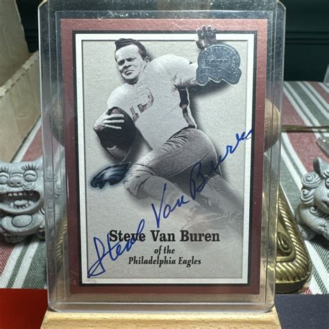 Steve Van Buren Signed 2000 The Game #57 Auto Eagles | eBay