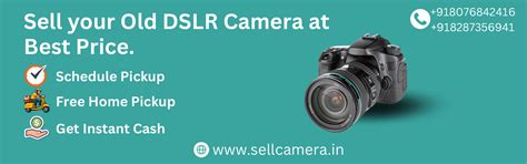 Sell Camera Online with Instant Cash & Free Home Collection