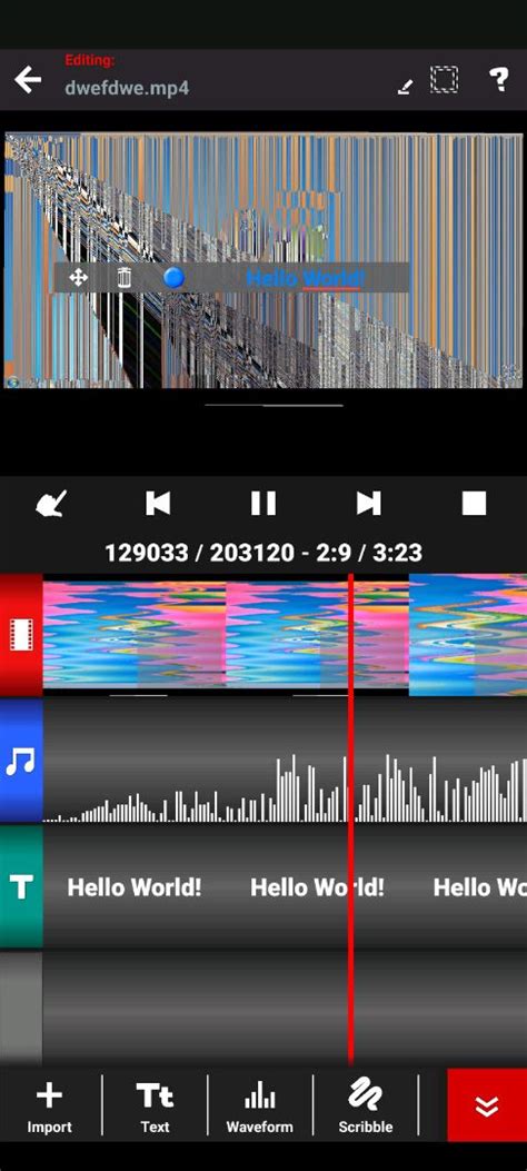 Sketchub • Video editor - UI