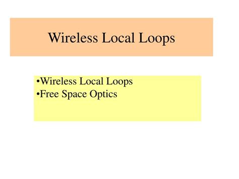 Local Loop in Computer Network 的图像结果