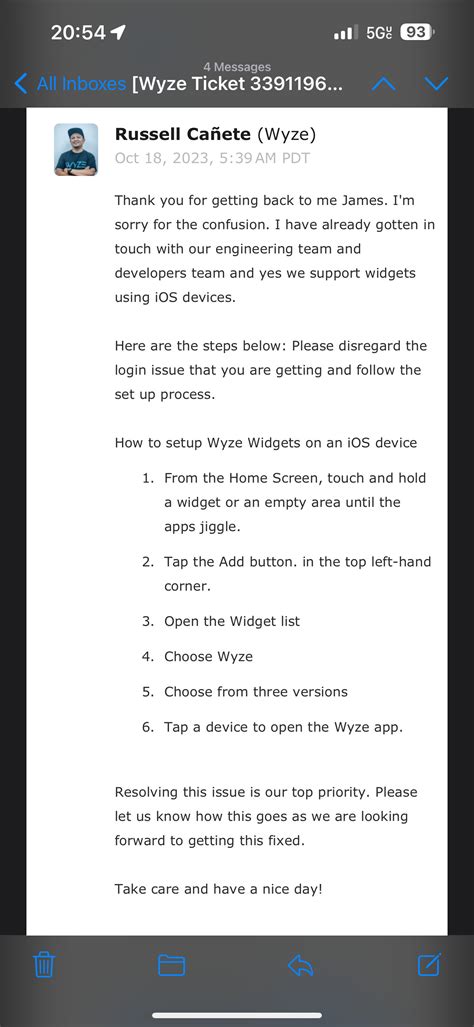 Wyze widget stuck on Please Log In on IPhone 15PM - Wyze App - Wyze Forum