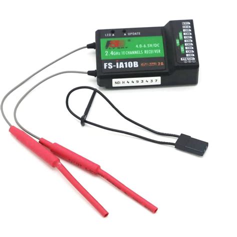 Robocraze FlySky FS-iA10B Radio Receiver- 2.4GHz 10 Channel | Flysky FS ...