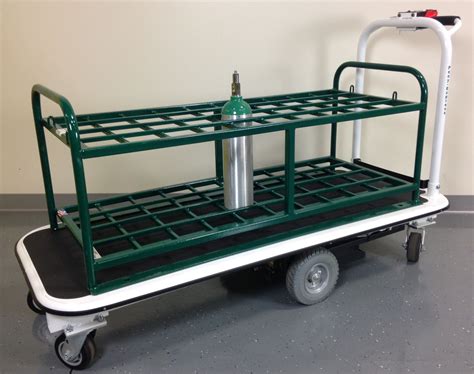 Medical Gas Cylinder Carts - Electro Kinetic Technologies: Motorized Carts