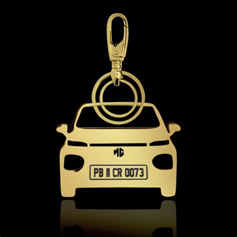 Buy Gold Plated Car Keychain Online at the Best Price