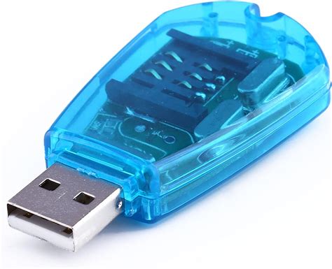 Phone SIM Card Reader, USB SIM Card Reader GSM CDMA Mobile Phone SMS ...