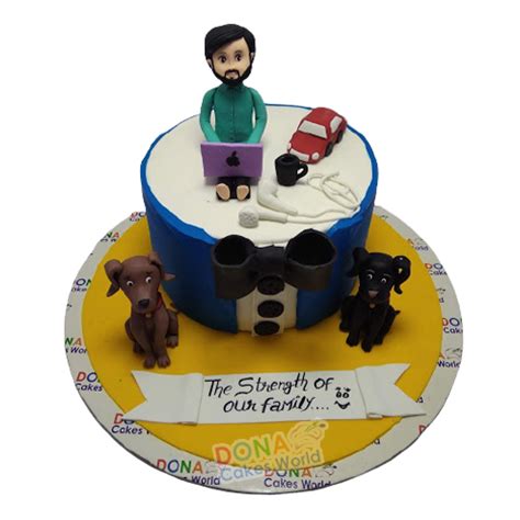 Best Dad Father Day Fondant Cake - Delivery Chennai, Order Best Dad ...