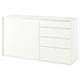 VIHALS storage combination, white, 165x47x90 cm (65x181/2x353/8") - IKEA