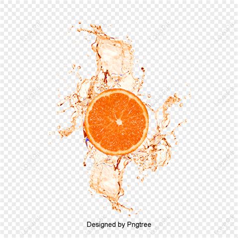 Orange Juice Splash Decoration Design Material,cocktail,creative PNG ...