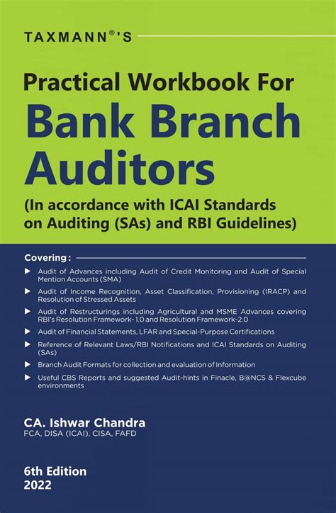 Buy Taxmann’s Practical Workbook for Bank Branch Auditors – One-stop ...