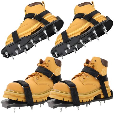 FIETODK Epoxy Floor Spiked Shoes Fully Assembled Gunite Spiked Shoes ...