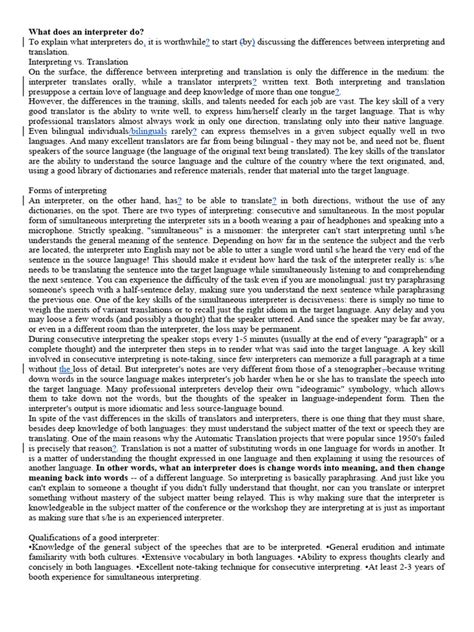 Image result for Interpreter Explained