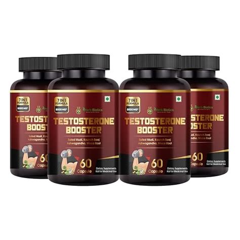 Herb Biotics 7 in 1 Premium Testo Supplement - Equivalents to 8000 mg ...